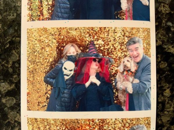 Peter Keleghan with his family. 